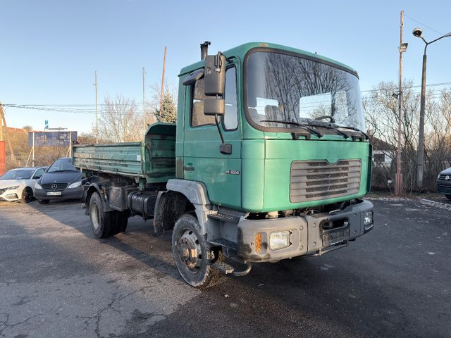 MAN 14.244 Kipper 4x4 - Φορτηγό ανατρεπόμενο: φωτογραφία 2 MAN 14.244 Kipper 4x4 - Φορτηγό ανατρεπόμενο: φωτογραφία 2