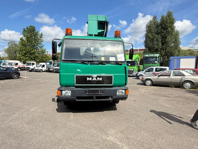 MAN 8.163 Hubarbeitsbühne - Φορτηγό με εναέρια πλατφόρμα: φωτογραφία 2 MAN 8.163 Hubarbeitsbühne - Φορτηγό με εναέρια πλατφόρμα: φωτογραφία 2