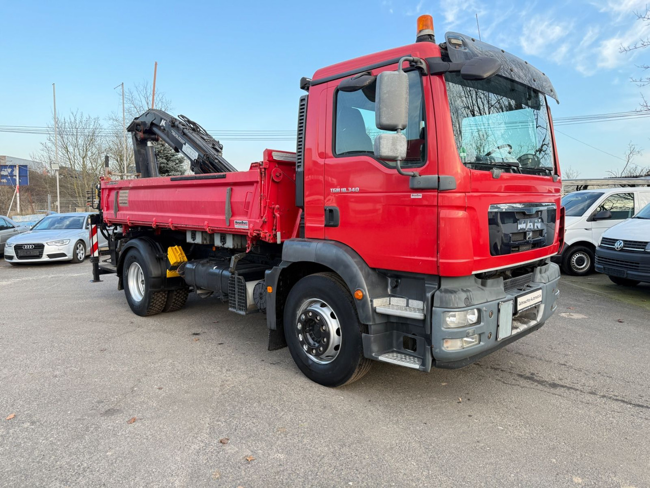 MAN TGM 18.340 Kipper mit Kran - Φορτηγό ανατρεπόμενο, Φορτηγό με γερανό: φωτογραφία 5 MAN TGM 18.340 Kipper mit Kran - Φορτηγό ανατρεπόμενο, Φορτηγό με γερανό: φωτογραφία 5