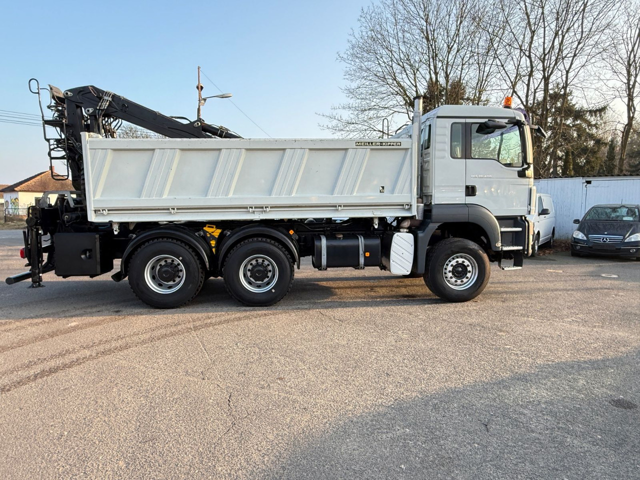 MAN TGS 26.400 Kipper mit Kran Jonsered 6x4 - Φορτηγό ανατρεπόμενο: φωτογραφία 5 MAN TGS 26.400 Kipper mit Kran Jonsered 6x4 - Φορτηγό ανατρεπόμενο: φωτογραφία 5