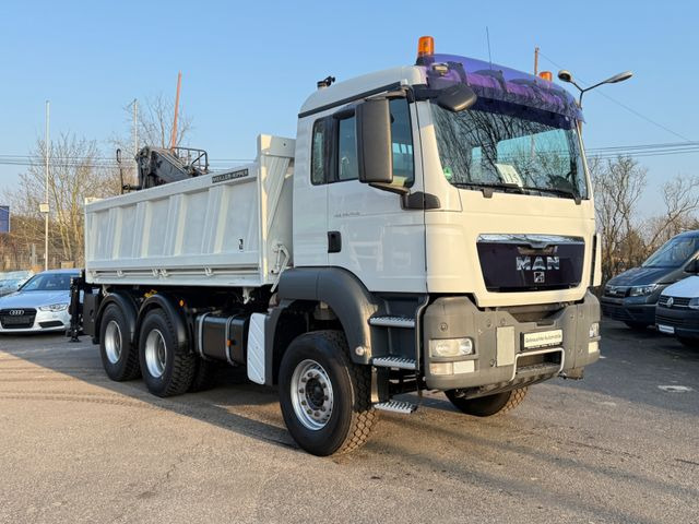 MAN TGS 26.400 Kipper mit Kran Jonsered 6x4 - Φορτηγό ανατρεπόμενο: φωτογραφία 2 MAN TGS 26.400 Kipper mit Kran Jonsered 6x4 - Φορτηγό ανατρεπόμενο: φωτογραφία 2