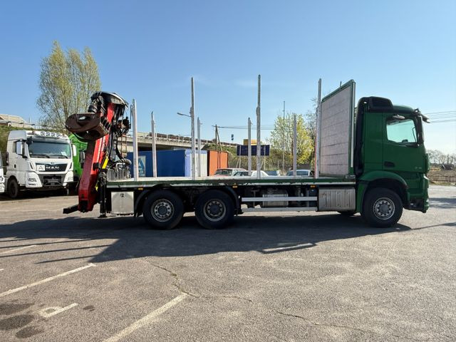 Mercedes-Benz Actros 2571 Holztransporter mit Kran - Φορτηγό ξυλείας, Φορτηγό με γερανό: φωτογραφία 5 Mercedes-Benz Actros 2571 Holztransporter mit Kran - Φορτηγό ξυλείας, Φορτηγό με γερανό: φωτογραφία 5