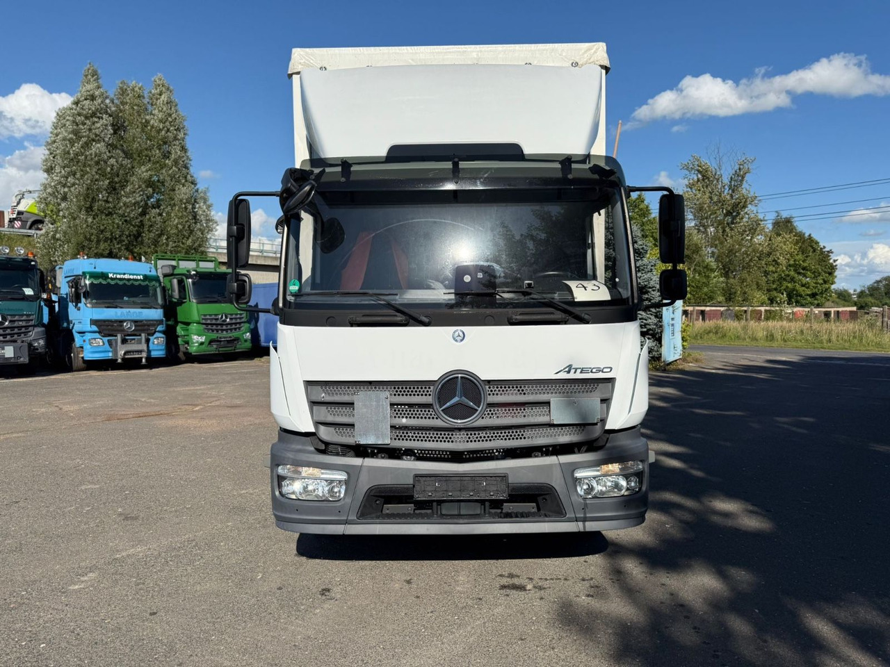 Mercedes-Benz Atego 1224 OM936 4x2 18 TKM - Φορτηγό μουσαμάς: φωτογραφία 1 Mercedes-Benz Atego 1224 OM936 4x2 18 TKM - Φορτηγό μουσαμάς: φωτογραφία 1