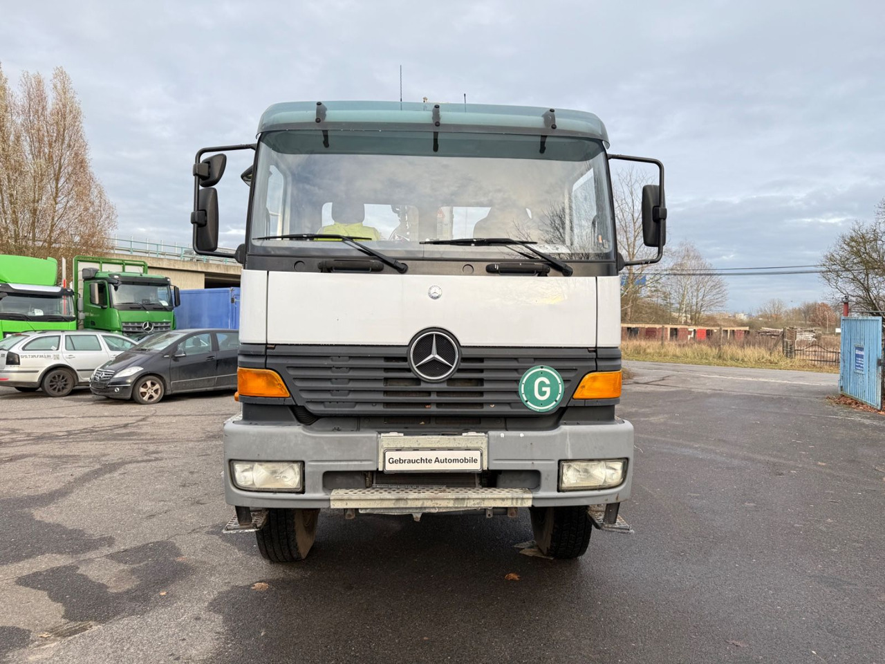 Mercedes-Benz Atego 1828 4x4 Kipper-Kran Atlas - Φορτηγό ανατρεπόμενο, Φορτηγό με γερανό: φωτογραφία 2 Mercedes-Benz Atego 1828 4x4 Kipper-Kran Atlas - Φορτηγό ανατρεπόμενο, Φορτηγό με γερανό: φωτογραφία 2