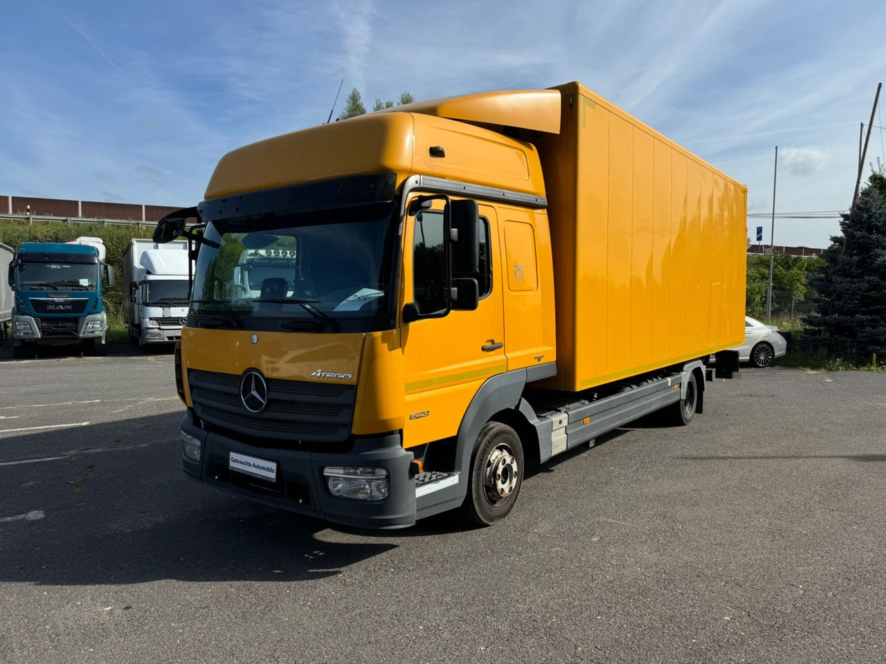 Mercedes-Benz Atego 823 Klima Tempomat - Lbw - Schlafplatz - Φορτηγό κόφα: φωτογραφία 3 Mercedes-Benz Atego 823 Klima Tempomat - Lbw - Schlafplatz - Φορτηγό κόφα: φωτογραφία 3