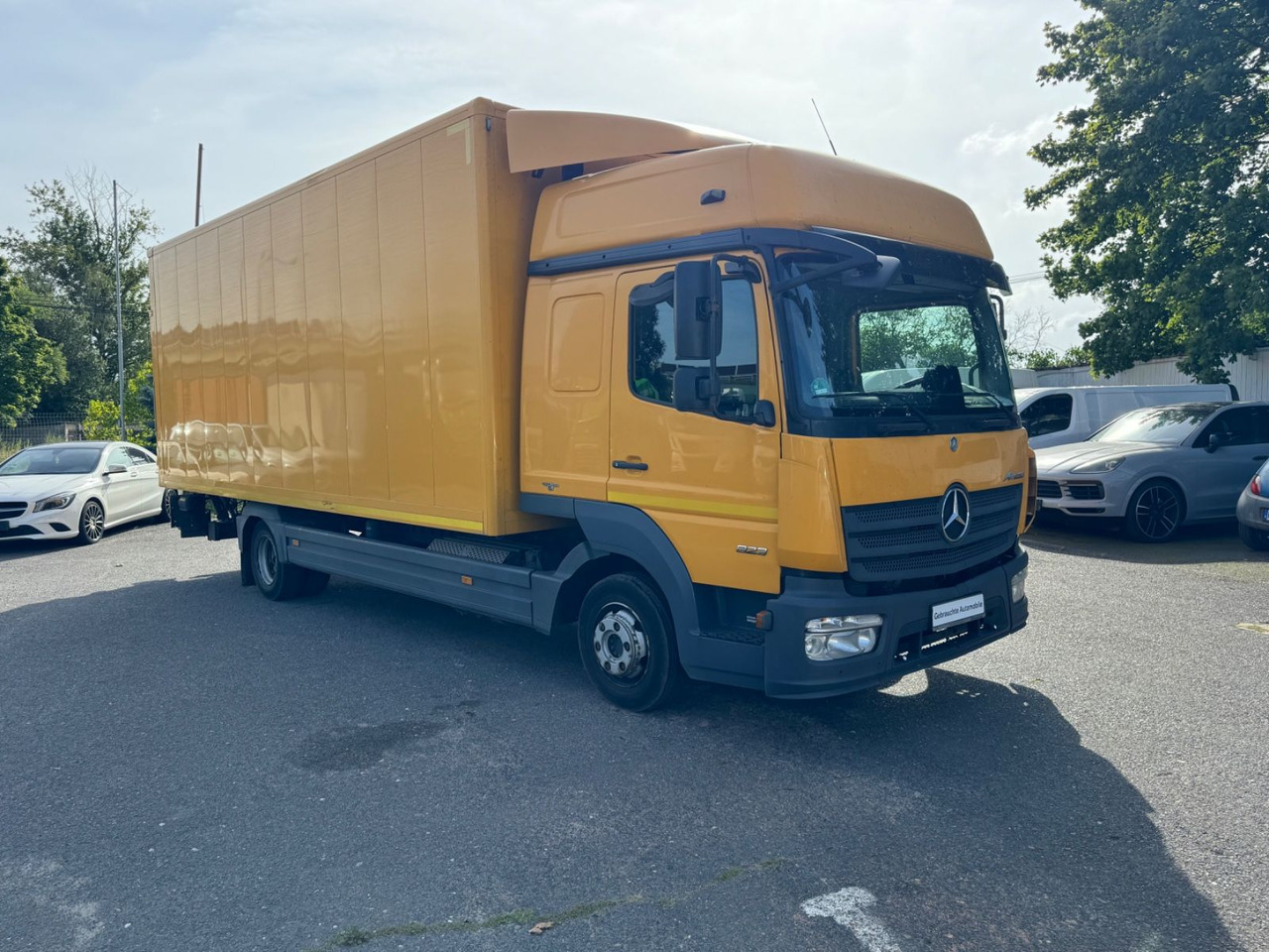 Mercedes-Benz Atego 823 Klima Tempomat - Lbw - Schlafplatz - Φορτηγό κόφα: φωτογραφία 2 Mercedes-Benz Atego 823 Klima Tempomat - Lbw - Schlafplatz - Φορτηγό κόφα: φωτογραφία 2