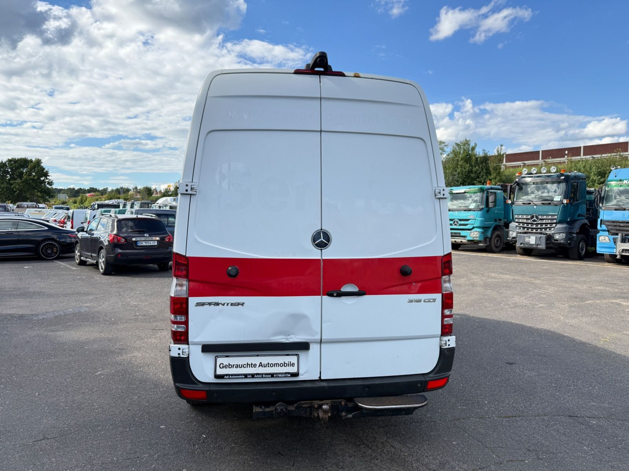 Mercedes-Benz Sprinter 316 Kasten CDI - Βαν: φωτογραφία 4 Mercedes-Benz Sprinter 316 Kasten CDI - Βαν: φωτογραφία 4