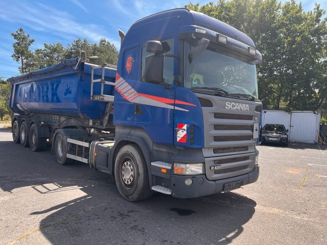 Scania R 420 Kipphydraulik Klima Tempomat - Τράκτορας: φωτογραφία 2 Scania R 420 Kipphydraulik Klima Tempomat - Τράκτορας: φωτογραφία 2