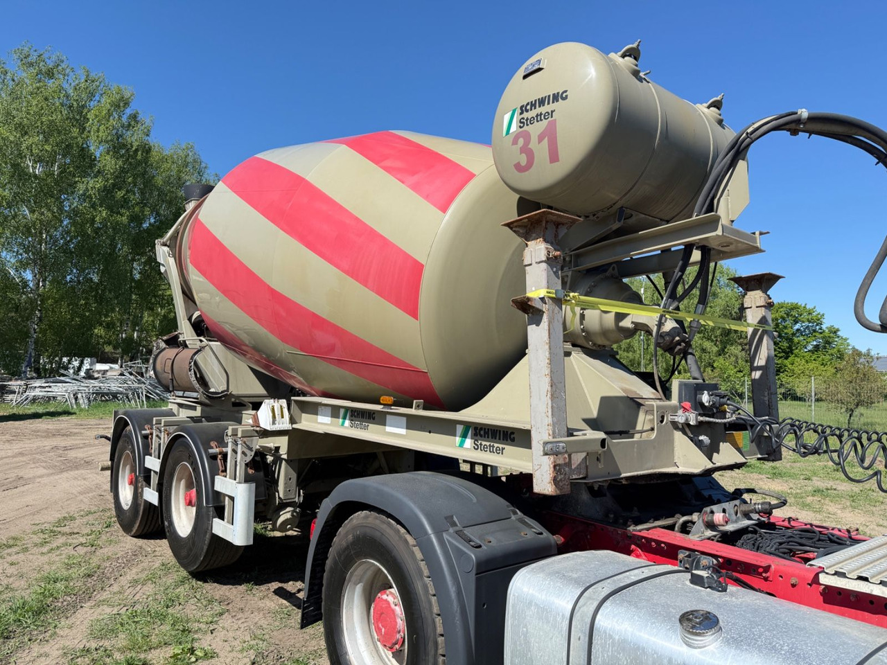 Stetter Mischer-Mixer Typ AM 10 FH Betonmischer - Μπετονιέρα επικαθήμενο: φωτογραφία 1 Stetter Mischer-Mixer Typ AM 10 FH Betonmischer - Μπετονιέρα επικαθήμενο: φωτογραφία 1