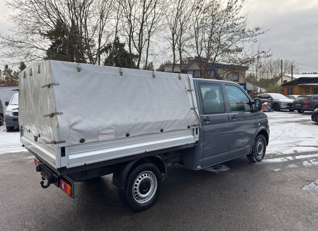 Volkswagen T5 Transporter Pritsche Pritsche Doppelkabine - Επαγγελματικό αυτοκίνητο με μουσαμά: φωτογραφία 4 Volkswagen T5 Transporter Pritsche Pritsche Doppelkabine - Επαγγελματικό αυτοκίνητο με μουσαμά: φωτογραφία 4