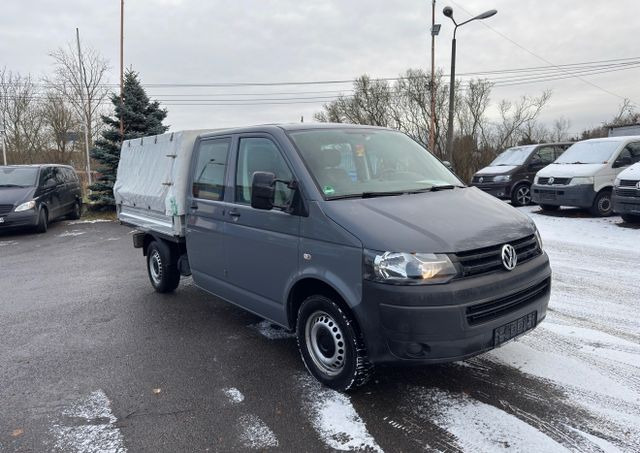 Volkswagen T5 Transporter Pritsche Pritsche Doppelkabine - Επαγγελματικό αυτοκίνητο με μουσαμά: φωτογραφία 2 Volkswagen T5 Transporter Pritsche Pritsche Doppelkabine - Επαγγελματικό αυτοκίνητο με μουσαμά: φωτογραφία 2