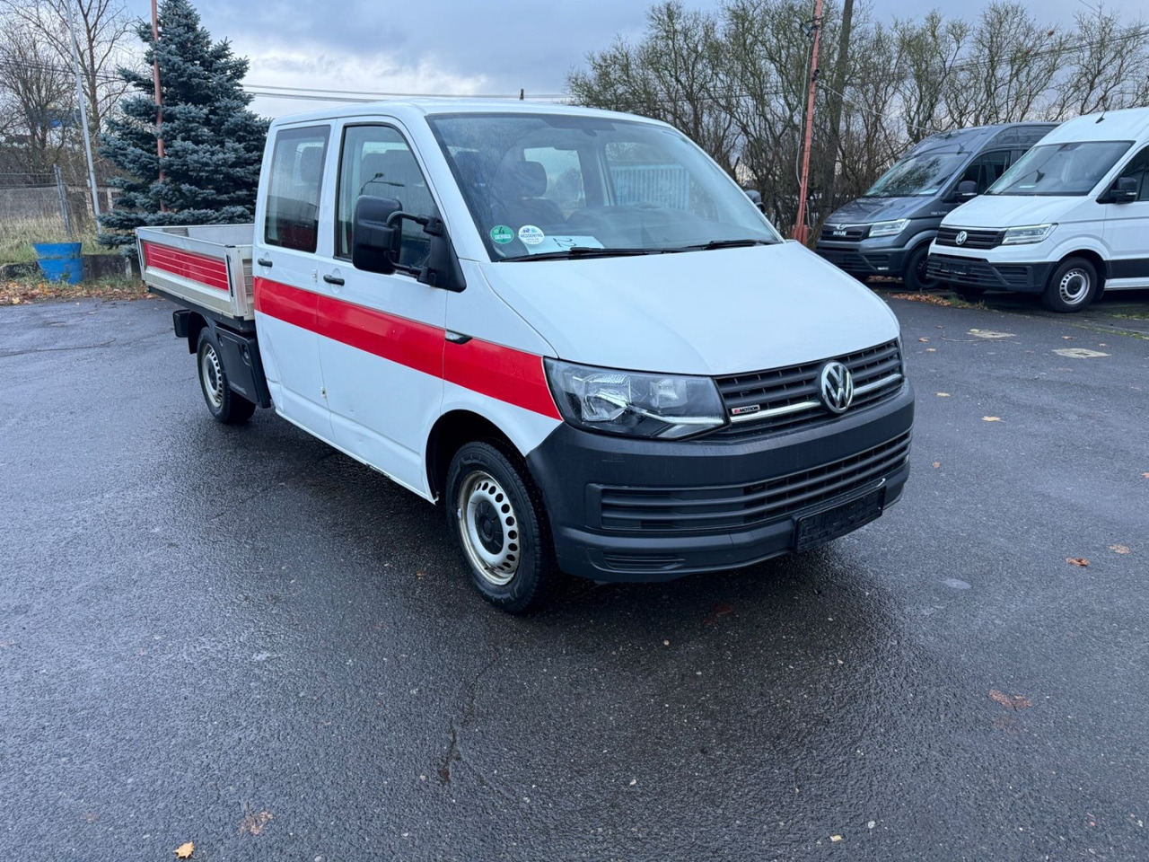 Volkswagen T6 Automatik Pritsche lang Doppelkabine - Μικρό φορτηγό με καρότσα: φωτογραφία 2 Volkswagen T6 Automatik Pritsche lang Doppelkabine - Μικρό φορτηγό με καρότσα: φωτογραφία 2