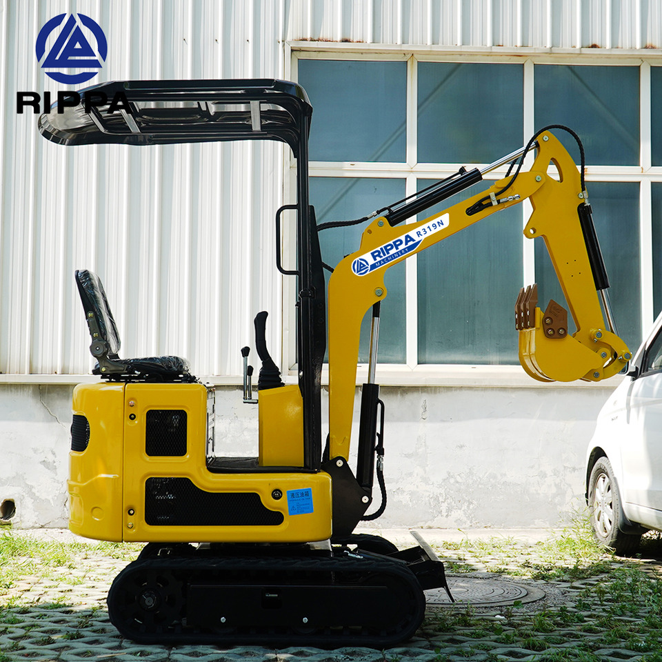 Νέα Μίνι εκσκαφέας Rippa Mini Excavator R319, CE certification, Warm air conditioning, Global stocking Rapid delivery: φωτογραφία 10
