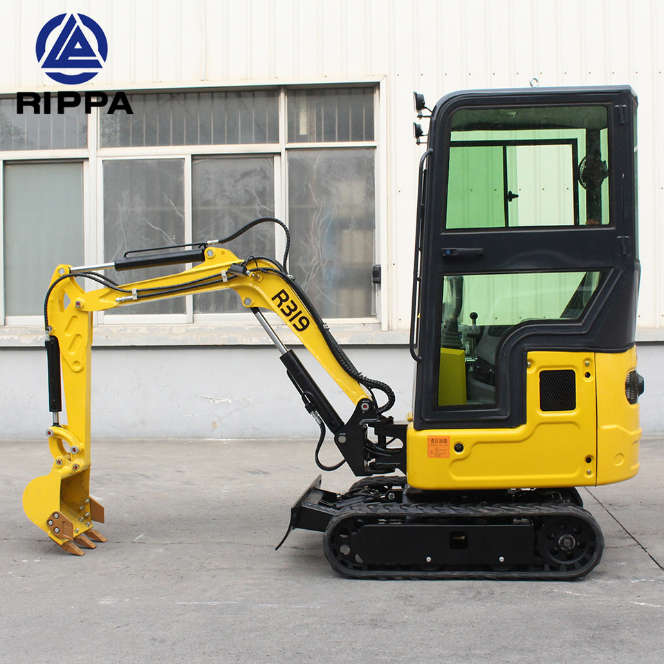 Νέα Μίνι εκσκαφέας Rippa Mini Excavator R319, CE certification, Warm air conditioning, Global stocking Rapid delivery: φωτογραφία 16