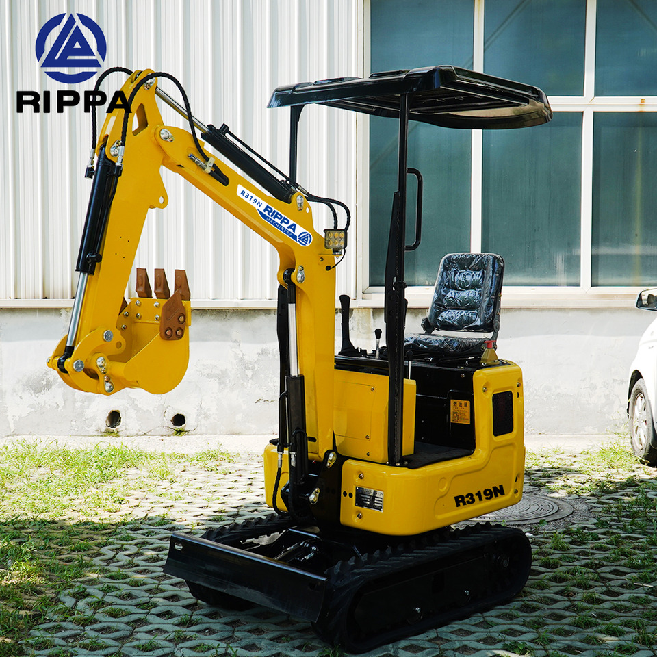 Νέα Μίνι εκσκαφέας Rippa Mini Excavator R319, CE certification, Warm air conditioning, Global stocking Rapid delivery: φωτογραφία 11