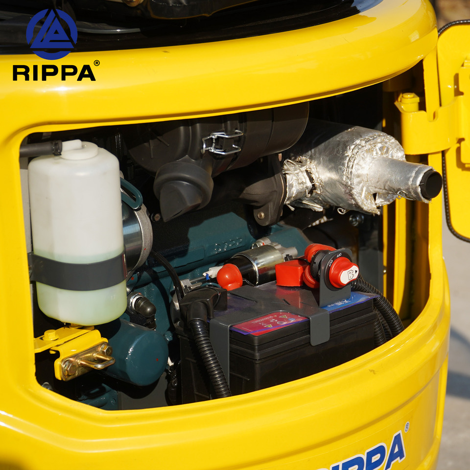 Νέα Μίνι εκσκαφέας Rippa R319 Pilot Control|Kubota Engine|Euro 5|CE|Telescopic chassis|Lateral swing mini excavator: φωτογραφία 12