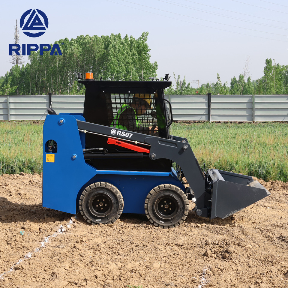 Rippa RS07 Compact Loader | 24.4hp Kubota Power | High Flow Dual Pump | Comfortable A/C Cabin - Φορτωτής πλάγιας ολίσθησης: φωτογραφία 4 Rippa RS07 Compact Loader | 24.4hp Kubota Power | High Flow Dual Pump | Comfortable A/C Cabin - Φορτωτής πλάγιας ολίσθησης: φωτογραφία 4