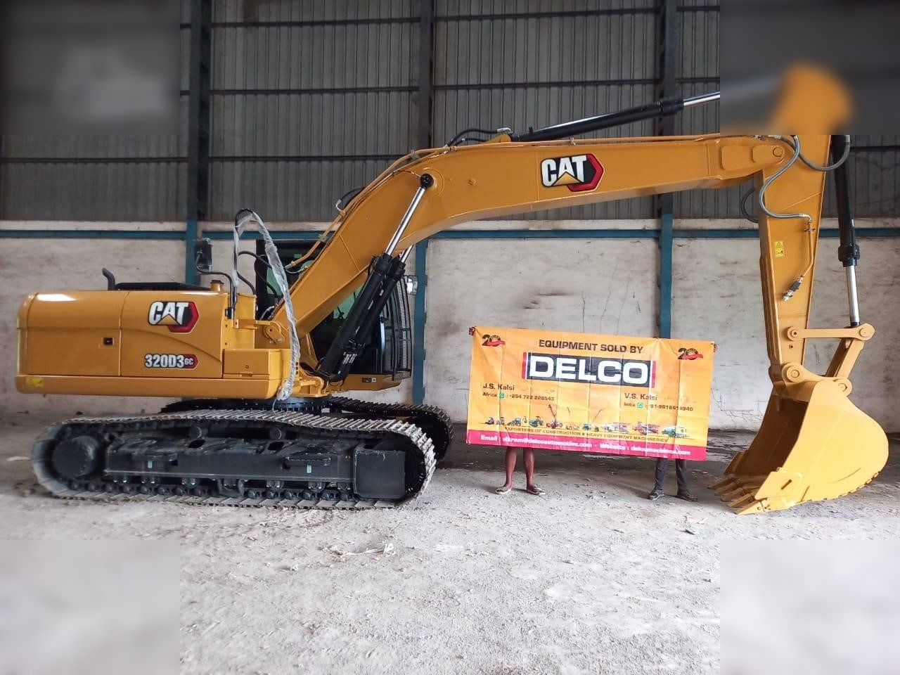 CATERPILLAR 320D3GC - Ερπυστριοφόρος εκσκαφέας: φωτογραφία 1 CATERPILLAR 320D3GC - Ερπυστριοφόρος εκσκαφέας: φωτογραφία 1