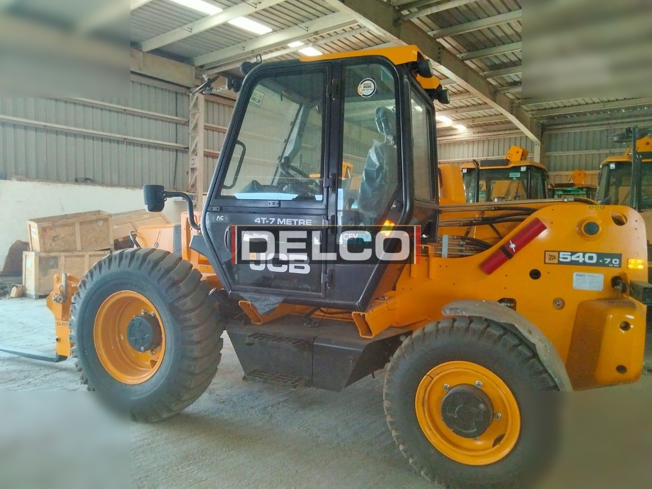 JCB 540-70 - Τηλεσκοπικός φορτωτής: φωτογραφία 5 JCB 540-70 - Τηλεσκοπικός φορτωτής: φωτογραφία 5