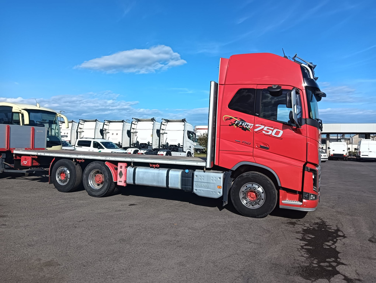 Φορτηγό με ανοιχτή καρότσα VOLVO FH16 750: φωτογραφία 7