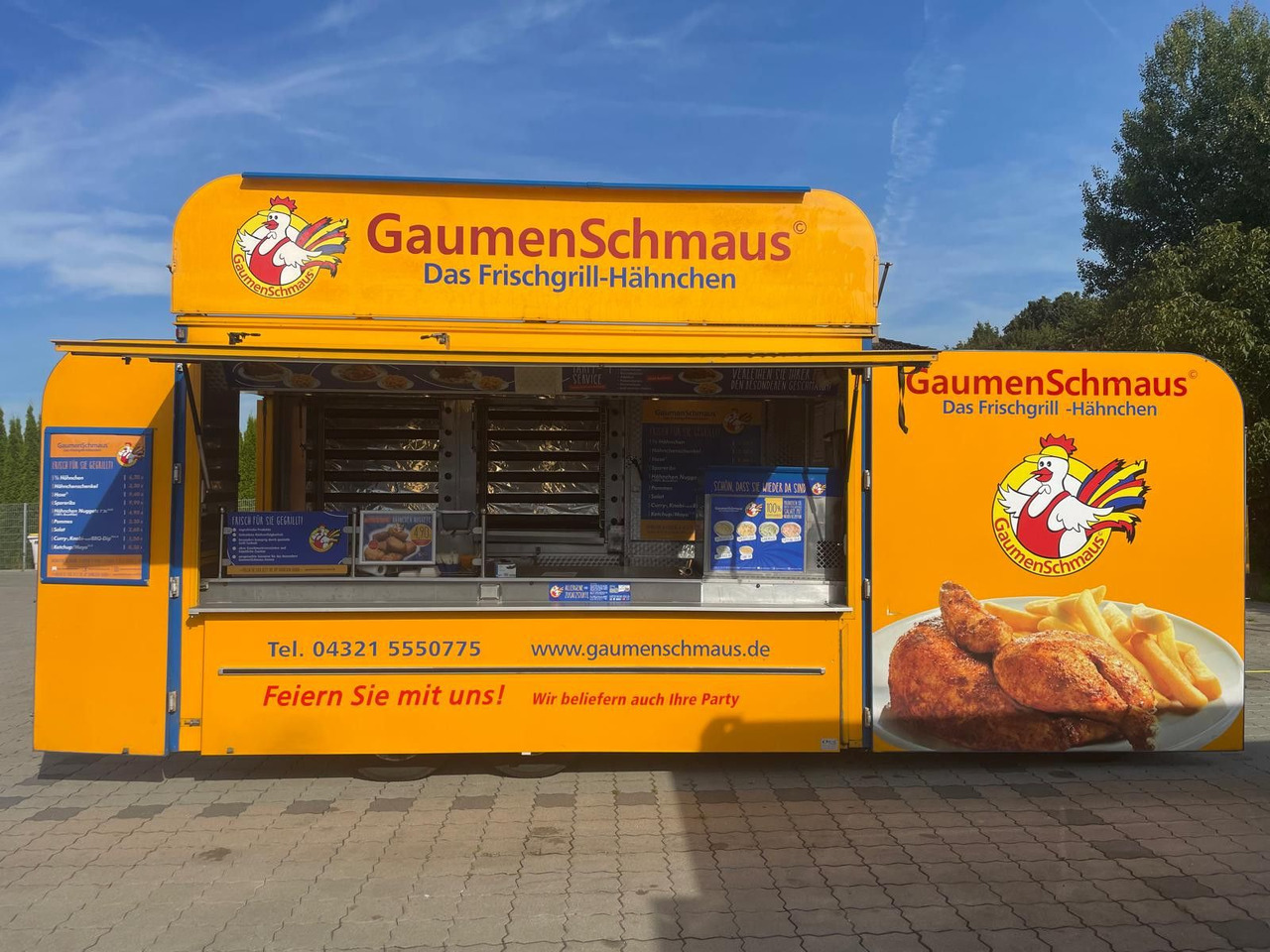 Fiat Hähnchengrill mobil Foodtruck - Αυτοκινούμενη καντίνα: φωτογραφία 1 Fiat Hähnchengrill mobil Foodtruck - Αυτοκινούμενη καντίνα: φωτογραφία 1