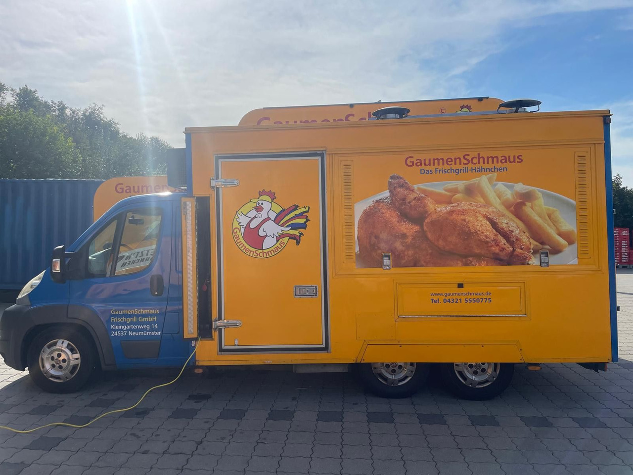 Fiat Hähnchengrill mobil Foodtruck - Αυτοκινούμενη καντίνα: φωτογραφία 3 Fiat Hähnchengrill mobil Foodtruck - Αυτοκινούμενη καντίνα: φωτογραφία 3