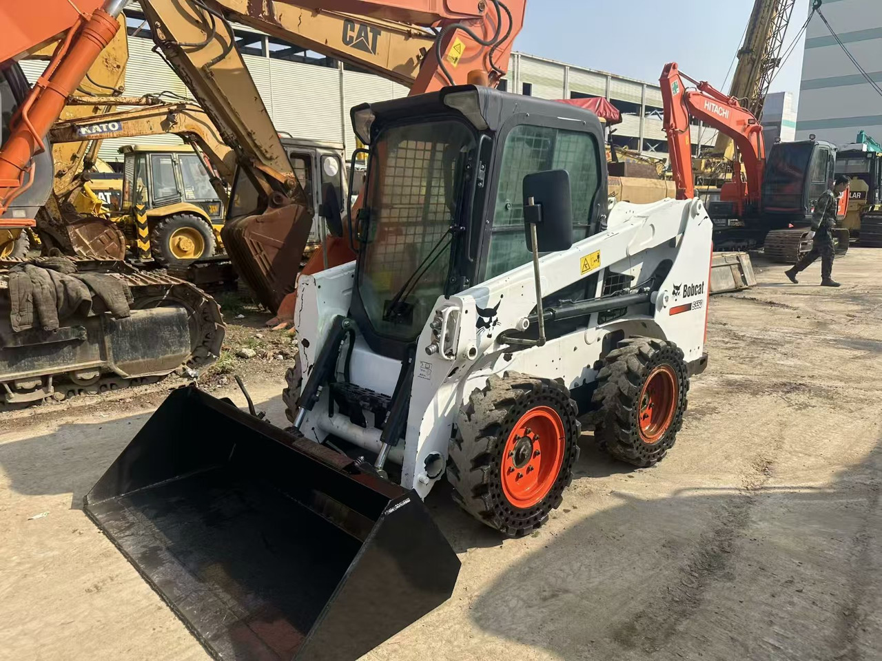 Bobcat S550 - Φορτωτής πλάγιας ολίσθησης: φωτογραφία 1 Bobcat S550 - Φορτωτής πλάγιας ολίσθησης: φωτογραφία 1