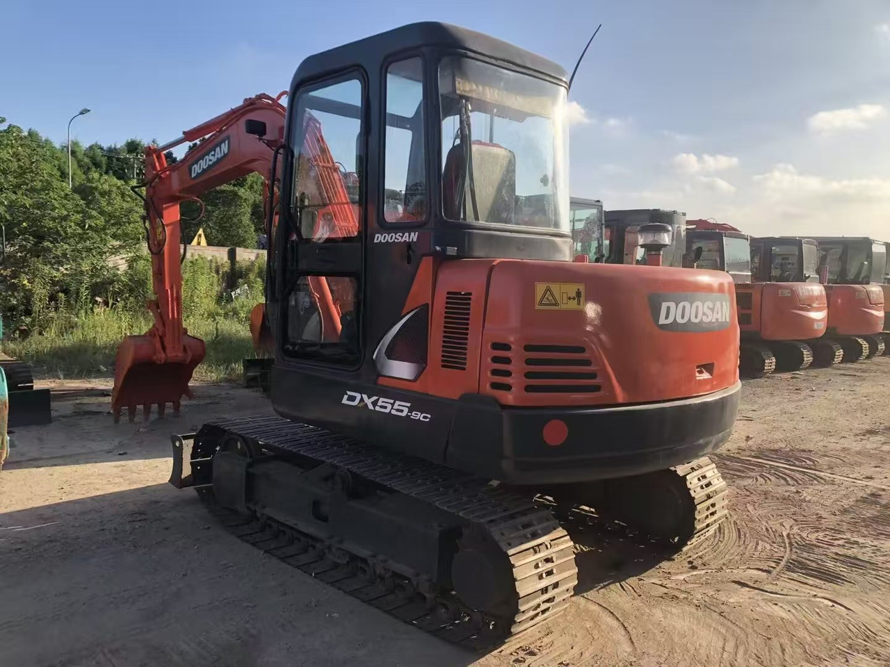 Doosan DX55 - Ερπυστριοφόρος εκσκαφέας: φωτογραφία 4 Doosan DX55 - Ερπυστριοφόρος εκσκαφέας: φωτογραφία 4