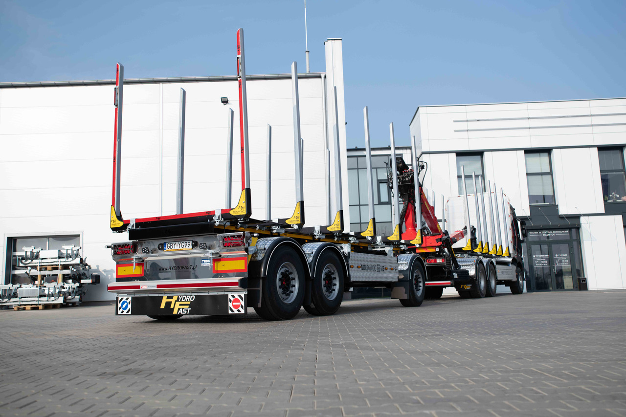 Hydrofast Przyczepa 3 - osiowa / 3 axles trailer for timber transport / 3 Achsen Anhänger für Holztransport - Τρέιλερ ξυλείας: φωτογραφία 5 Hydrofast Przyczepa 3 - osiowa / 3 axles trailer for timber transport / 3 Achsen Anhänger für Holztransport - Τρέιλερ ξυλείας: φωτογραφία 5