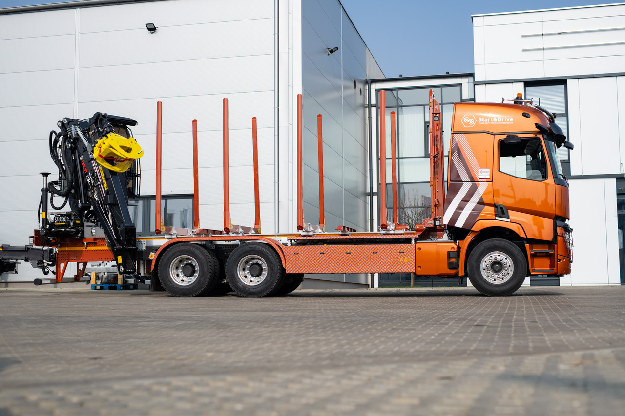 RENAULT TRUCKS C P6X4 Zabudowa do transportu drewna / Timber transport truck / Holztransportwagen/Camion de transport lemn - Φορτηγό ξυλείας, Ηλεκτρικό φορτηγό: φωτογραφία 1 RENAULT TRUCKS C P6X4 Zabudowa do transportu drewna / Timber transport truck / Holztransportwagen/Camion de transport lemn - Φορτηγό ξυλείας, Ηλεκτρικό φορτηγό: φωτογραφία 1