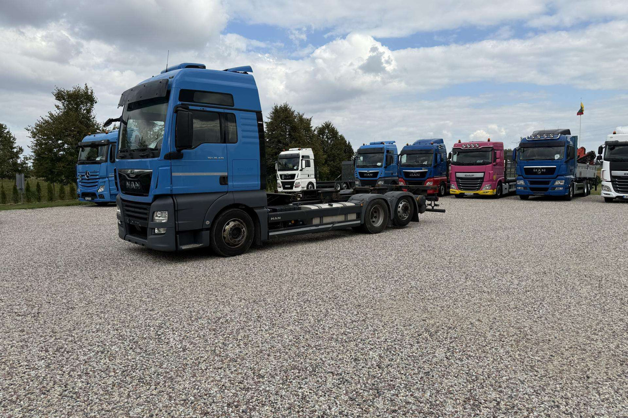 MAN TGX 26.420 - Φορτηγό μεταφοράς εμπορευματοκιβωτίων/ Κινητό αμάξωμα: φωτογραφία 1 MAN TGX 26.420 - Φορτηγό μεταφοράς εμπορευματοκιβωτίων/ Κινητό αμάξωμα: φωτογραφία 1