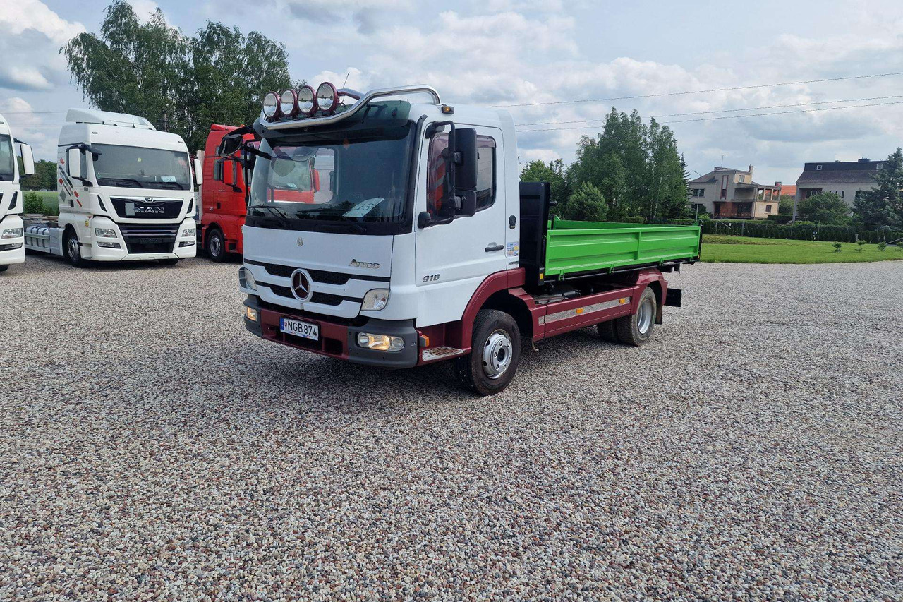 Mercedes-Benz ATEGO 918 - Φορτηγό ανατρεπόμενο: φωτογραφία 1 Mercedes-Benz ATEGO 918 - Φορτηγό ανατρεπόμενο: φωτογραφία 1