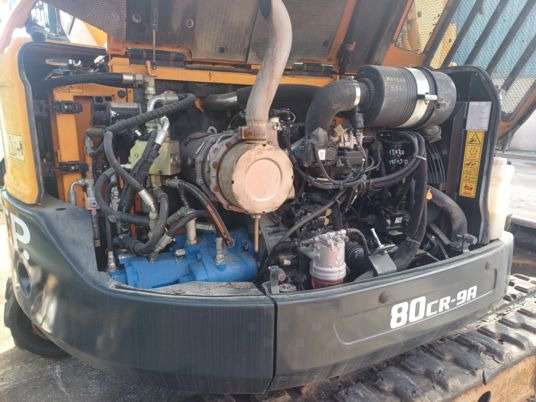 Hyundai R80 -9A - Ερπυστριοφόρος εκσκαφέας: φωτογραφία 5 Hyundai R80 -9A - Ερπυστριοφόρος εκσκαφέας: φωτογραφία 5