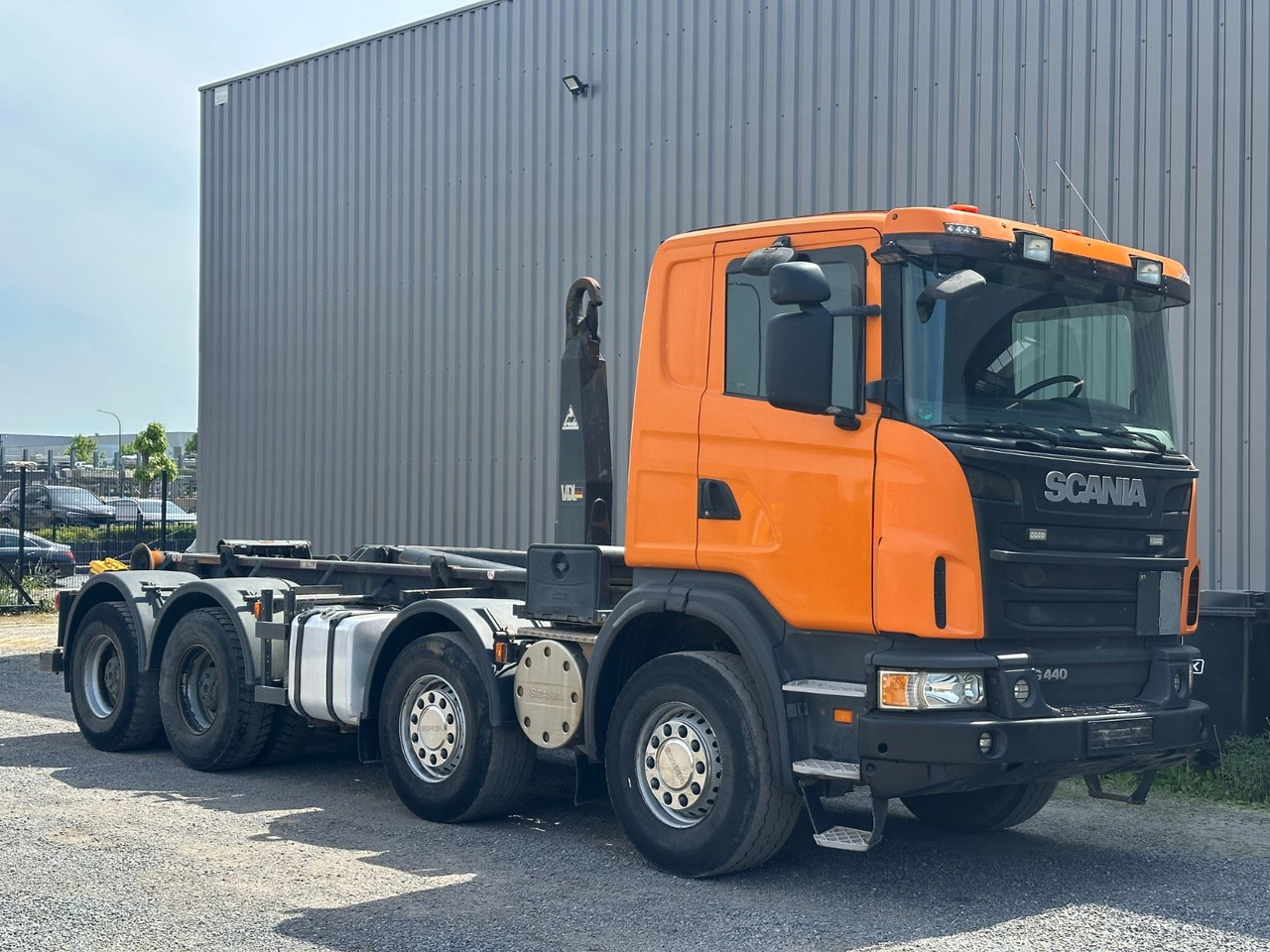 Scania G440 Deutsch - Φορτηγό φόρτωσης γάντζου: φωτογραφία 1 Scania G440 Deutsch - Φορτηγό φόρτωσης γάντζου: φωτογραφία 1