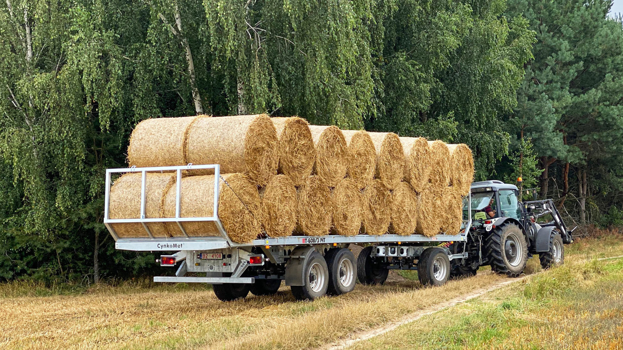 Cynkomet Ballentransportwagen / Bale platform / Remorque pour balles / Rimorchio per balle / Przyczepa do przewozu bel - Πλατφόρμα για τρακτέρ: φωτογραφία 5 Cynkomet Ballentransportwagen / Bale platform / Remorque pour balles / Rimorchio per balle / Przyczepa do przewozu bel - Πλατφόρμα για τρακτέρ: φωτογραφία 5