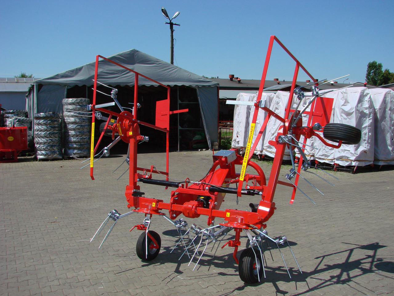 JAR-MET Schwader / Tedder / Faneuse / Przetrząsacz 5,2 m - Χορτοσυλλέκτης: φωτογραφία 5 JAR-MET Schwader / Tedder / Faneuse / Przetrząsacz 5,2 m - Χορτοσυλλέκτης: φωτογραφία 5