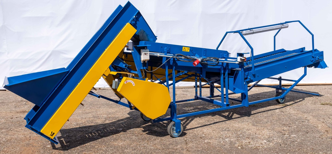 ROLMET Kartoffelsortierer / Potato sorting machine / Trieuse de pomme de terre / Selezionatrice per patate / Clasificador de patatas / Картофелесортировочная машина / Sortownik do ziemniaków M614/2 - Μηχάνημα πατάτας: φωτογραφία 1 ROLMET Kartoffelsortierer / Potato sorting machine / Trieuse de pomme de terre / Selezionatrice per patate / Clasificador de patatas / Картофелесортировочная машина / Sortownik do ziemniaków M614/2 - Μηχάνημα πατάτας: φωτογραφία 1