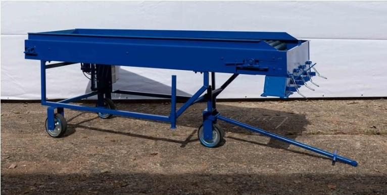 ROLMET Rollenverlesetisch / Sorting table / Table de tri / Tavolo selettivo / Сортировочный стол / Stół przebierczy SP 1 - Μηχάνημα πατάτας: φωτογραφία 3 ROLMET Rollenverlesetisch / Sorting table / Table de tri / Tavolo selettivo / Сортировочный стол / Stół przebierczy SP 1 - Μηχάνημα πατάτας: φωτογραφία 3