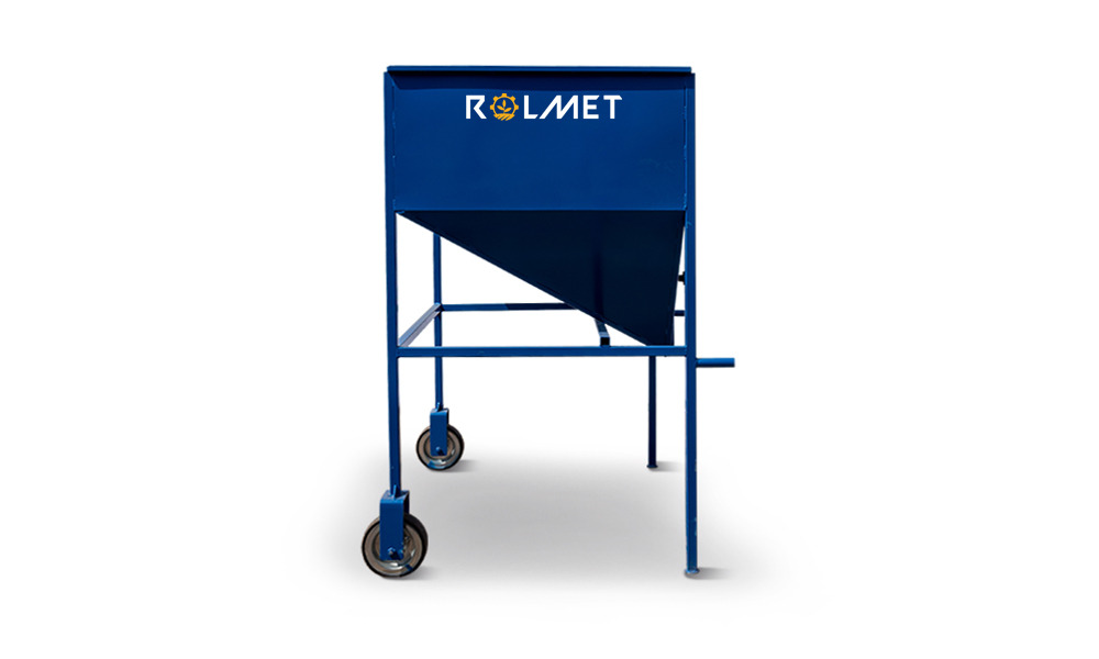 ROLMET Vorratstrichter / Hopper / Trémie / Cesto di carico / Tolva de rodillos / Принимающая корзина / Kosz zasypowy - Μηχάνημα πατάτας: φωτογραφία 2 ROLMET Vorratstrichter / Hopper / Trémie / Cesto di carico / Tolva de rodillos / Принимающая корзина / Kosz zasypowy - Μηχάνημα πατάτας: φωτογραφία 2
