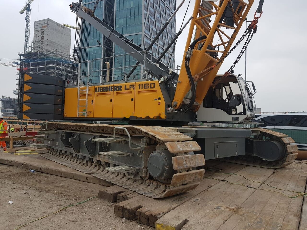 Liebherr LR 1160 - Ερπυστριοφόρος γερανός: φωτογραφία 2 Liebherr LR 1160 - Ερπυστριοφόρος γερανός: φωτογραφία 2