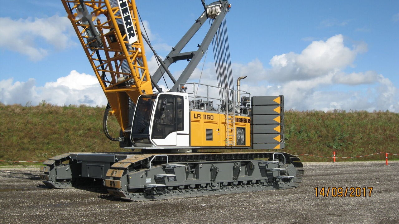 Liebherr LR 1160 - Ερπυστριοφόρος γερανός: φωτογραφία 3 Liebherr LR 1160 - Ερπυστριοφόρος γερανός: φωτογραφία 3