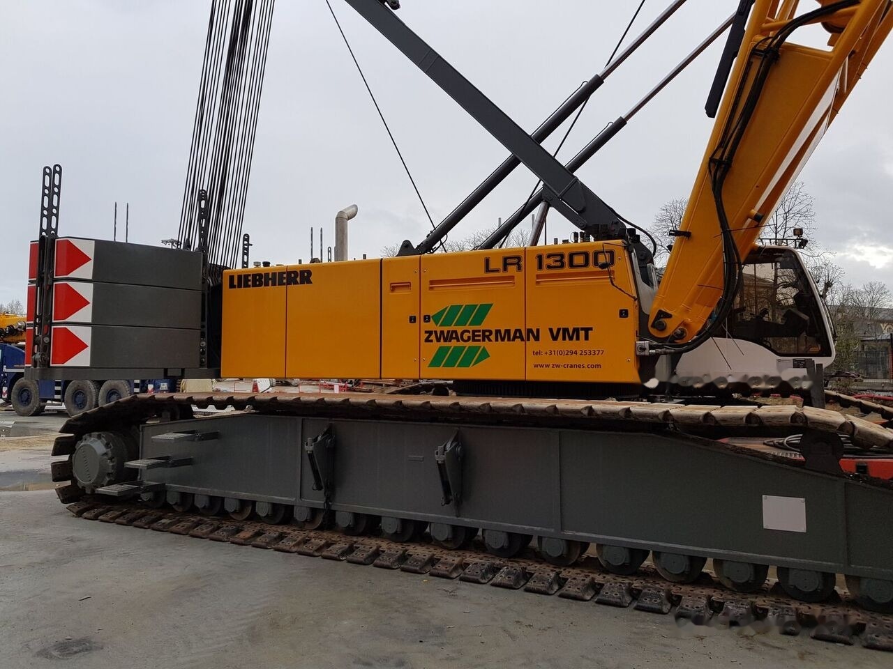 Liebherr LR 1300 - Ερπυστριοφόρος γερανός: φωτογραφία 2 Liebherr LR 1300 - Ερπυστριοφόρος γερανός: φωτογραφία 2