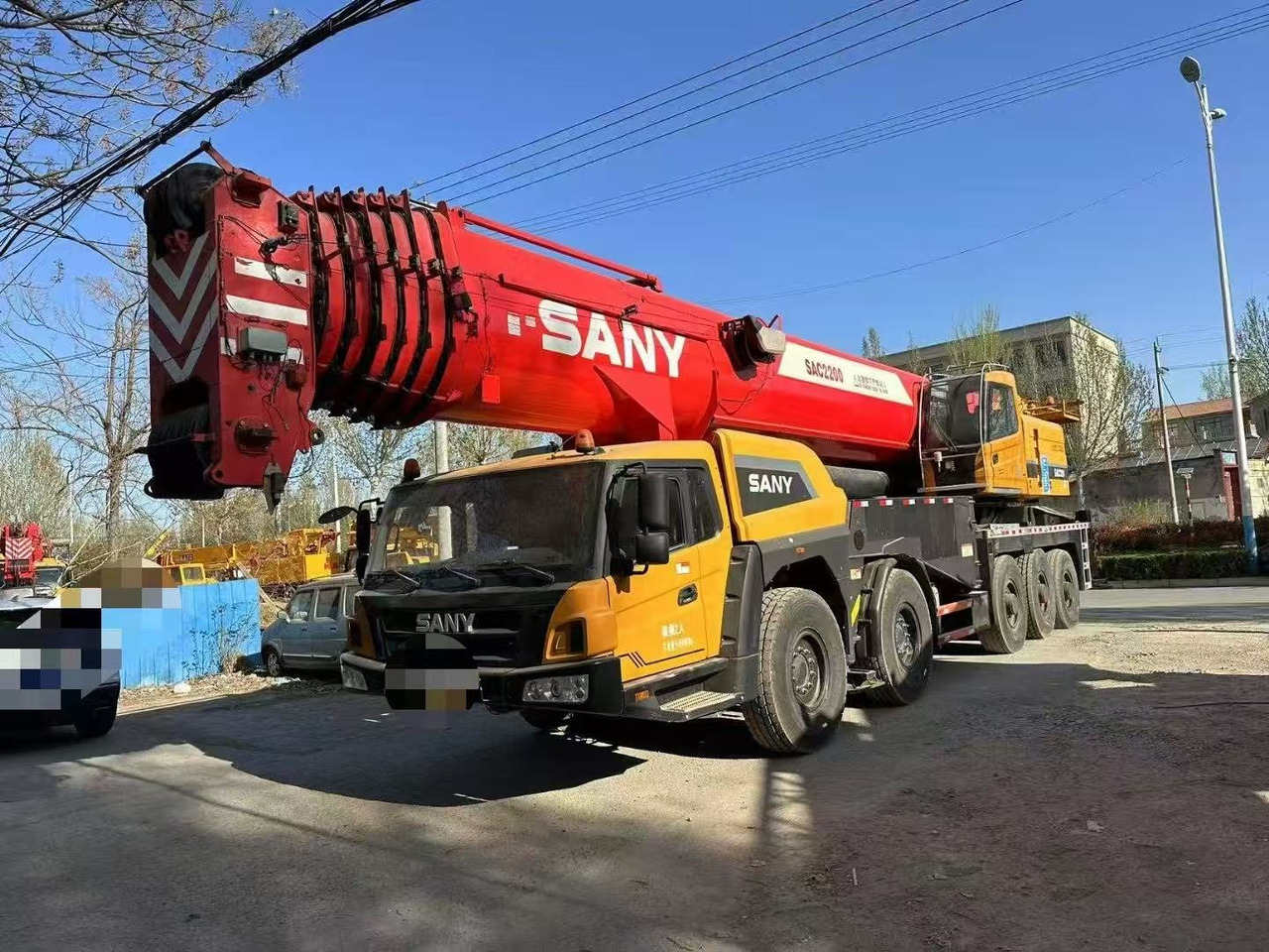 SANY STC2200 - Τηλεσκοπικός γερανός: φωτογραφία 1 SANY STC2200 - Τηλεσκοπικός γερανός: φωτογραφία 1