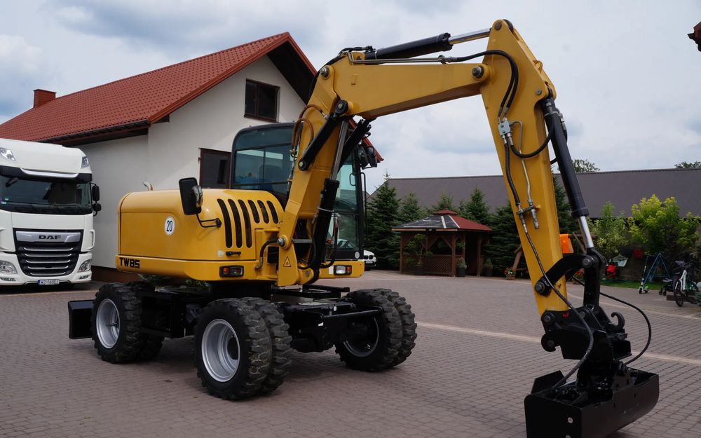 Terex TW 85 Koparka kołowa Sprowadzona silnik DEUTZ Stan Wzorowy - Τροχοφόρος εκσκαφέας: φωτογραφία 4 Terex TW 85 Koparka kołowa Sprowadzona silnik DEUTZ Stan Wzorowy - Τροχοφόρος εκσκαφέας: φωτογραφία 4