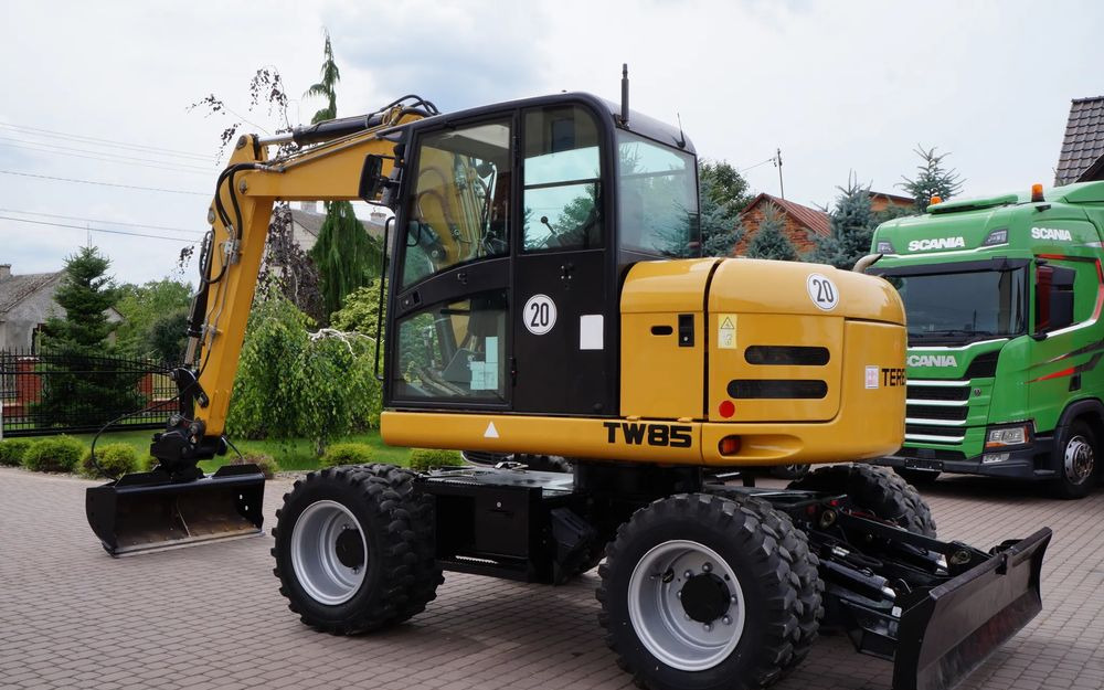Terex TW 85 Koparka kołowa Sprowadzona silnik DEUTZ Stan Wzorowy - Τροχοφόρος εκσκαφέας: φωτογραφία 1 Terex TW 85 Koparka kołowa Sprowadzona silnik DEUTZ Stan Wzorowy - Τροχοφόρος εκσκαφέας: φωτογραφία 1
