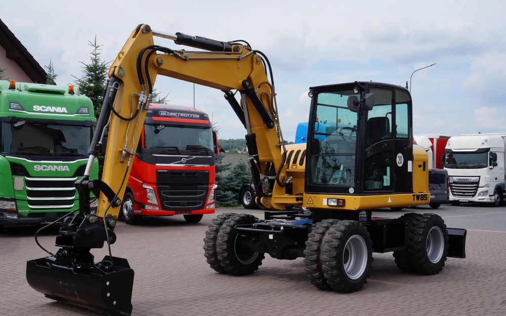 Terex TW 85 Koparka kołowa Sprowadzona silnik DEUTZ Stan Wzorowy - Τροχοφόρος εκσκαφέας: φωτογραφία 3 Terex TW 85 Koparka kołowa Sprowadzona silnik DEUTZ Stan Wzorowy - Τροχοφόρος εκσκαφέας: φωτογραφία 3