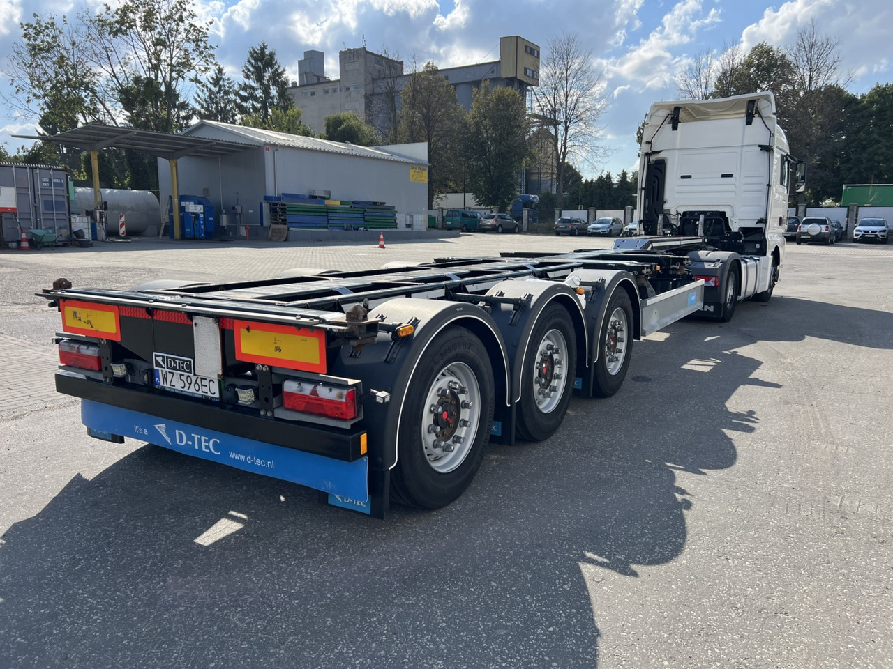 D-TEC Portmaster VCC-01 - Επικαθήμενο μεταφοράς εμπορευματοκιβωτίων/ Κινητό αμάξωμα: φωτογραφία 3 D-TEC Portmaster VCC-01 - Επικαθήμενο μεταφοράς εμπορευματοκιβωτίων/ Κινητό αμάξωμα: φωτογραφία 3