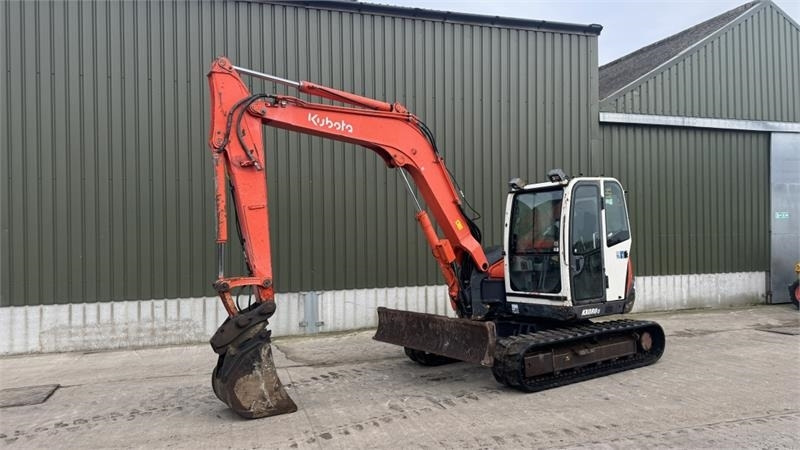 Kubota KX080-3 Digger - Ερπυστριοφόρος εκσκαφέας: φωτογραφία 1 Kubota KX080-3 Digger - Ερπυστριοφόρος εκσκαφέας: φωτογραφία 1