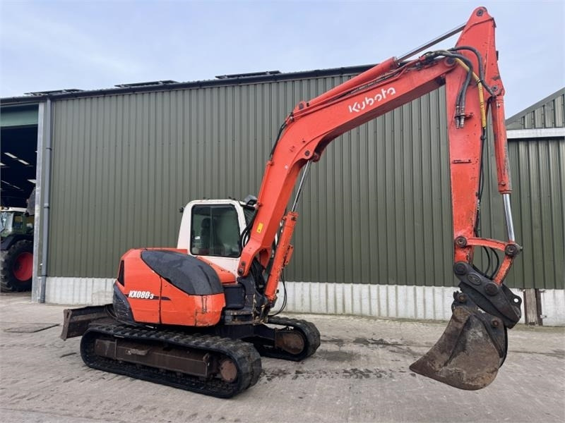 Kubota KX080-3 Digger - Ερπυστριοφόρος εκσκαφέας: φωτογραφία 3 Kubota KX080-3 Digger - Ερπυστριοφόρος εκσκαφέας: φωτογραφία 3