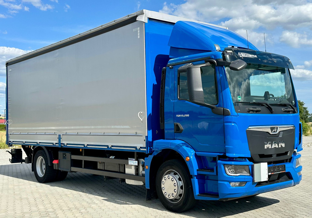 MAN TGM 15.290 / FIRANKA / WINDA / AUTOMAT / 2021 ROK / 18 EUROPALET / 15 T DMC - Φορτηγό μουσαμάς: φωτογραφία 1 MAN TGM 15.290 / FIRANKA / WINDA / AUTOMAT / 2021 ROK / 18 EUROPALET / 15 T DMC - Φορτηγό μουσαμάς: φωτογραφία 1